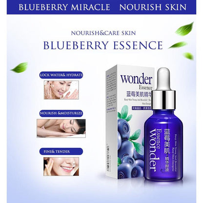 Anti-Wrinkle Face Serum with Blueberry & Hyaluronic Acid by HitMyNeed