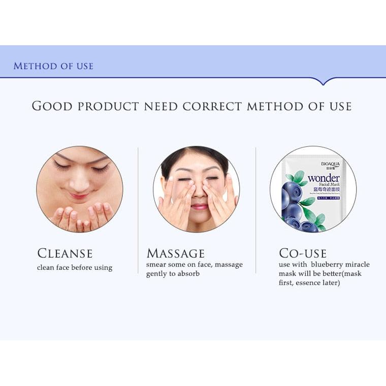 Anti-Wrinkle Face Serum with Blueberry & Hyaluronic Acid by HitMyNeed
