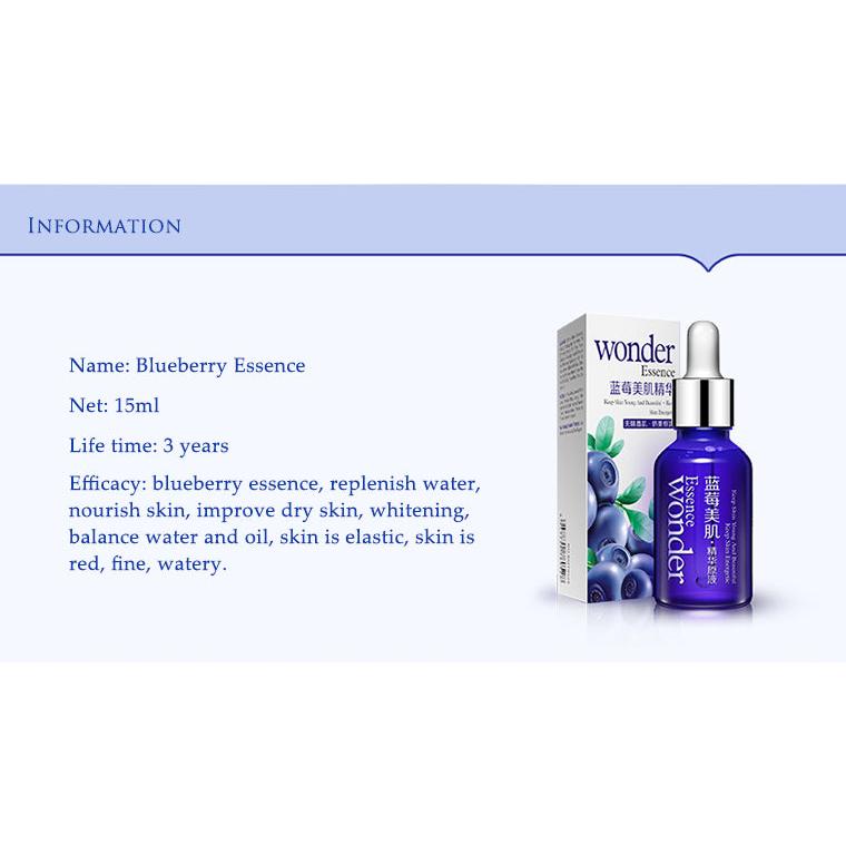 Anti-Wrinkle Face Serum with Blueberry & Hyaluronic Acid by HitMyNeed