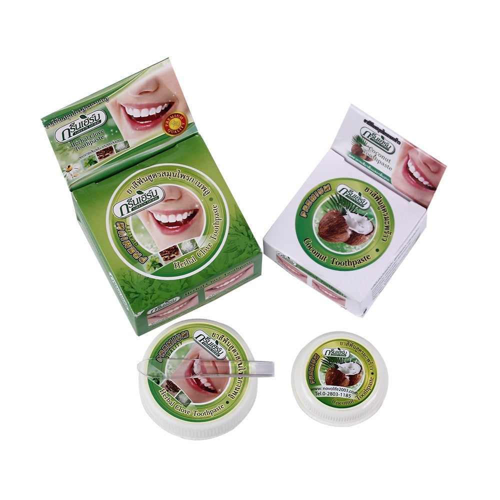 Antibacterial Herbal Toothpaste Dentifrice Set by HitMyNeed