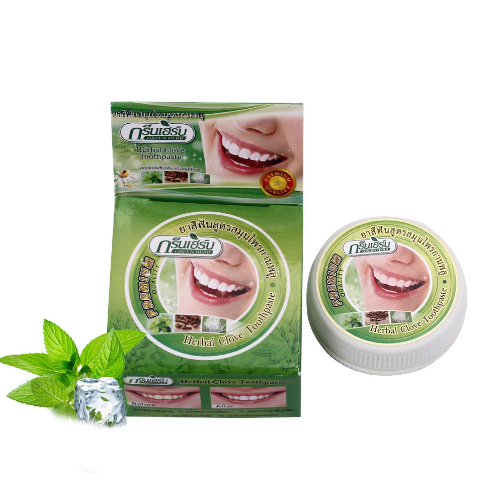 Antibacterial Herbal Toothpaste Dentifrice Set by HitMyNeed