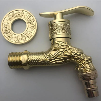 Antique Bronze Garden Wall Tap for Washing Machines 10.0 by HitMyNeed
