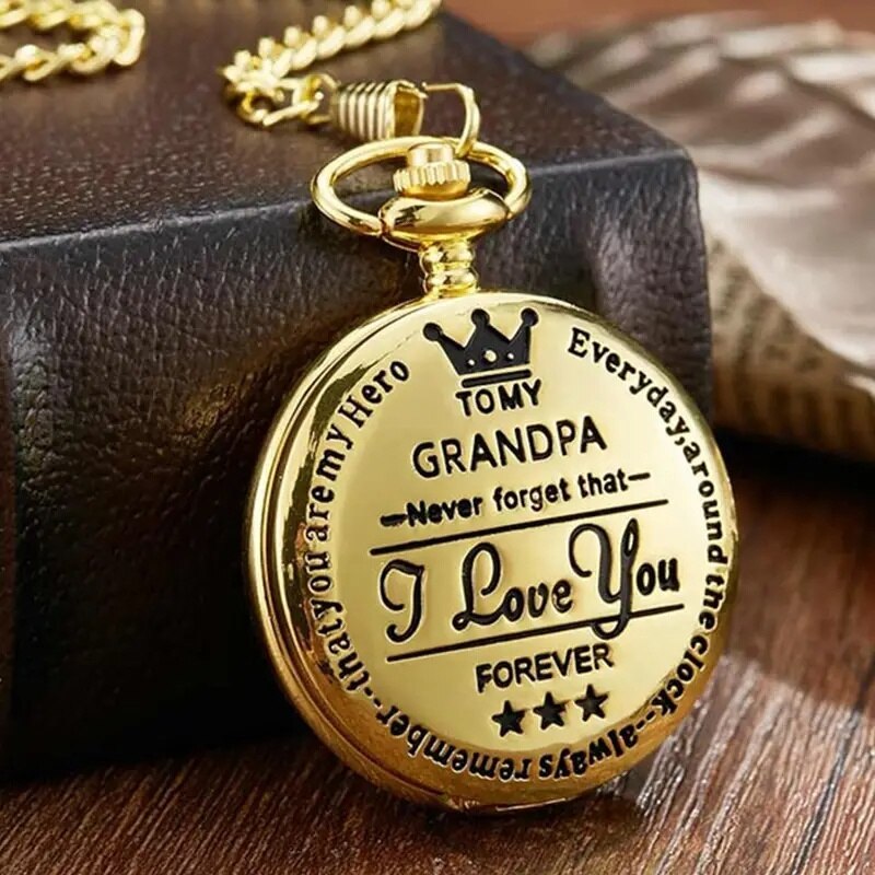 Antique Steampunk Roman Numeral Quartz Pocket Watch by HitMyNeed