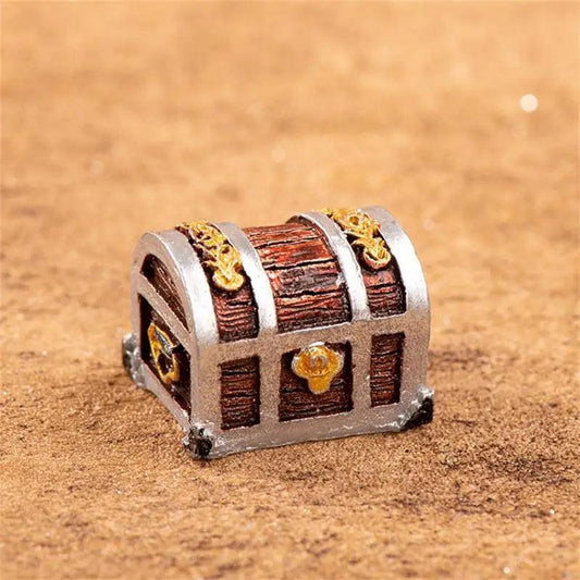 Antique Treasure Chest Aquarium Ornament 4 by HitMyNeed