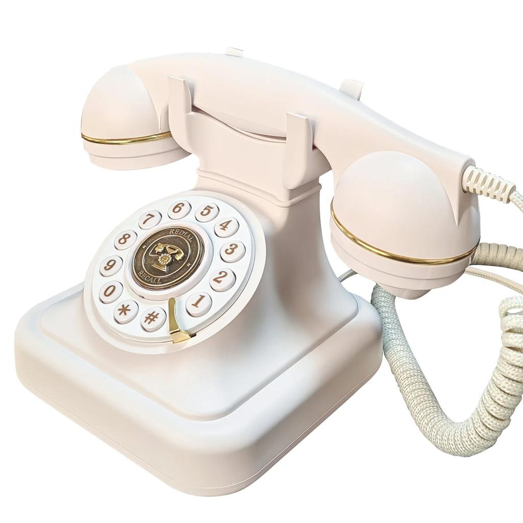 Antique Wedding Guest Phone Audio Message Book white by HitMyNeed