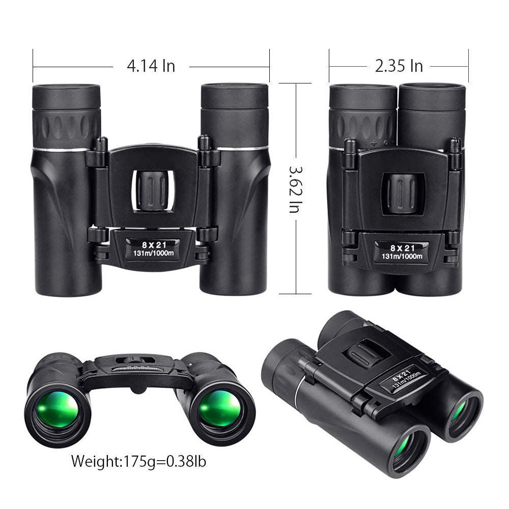 APEXEL 8x21 Compact Binoculars for Outdoor Use by HitMyNeed