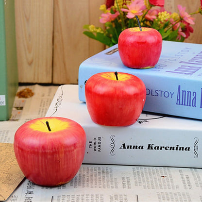 Apple Aromatherapy Candle in Realistic Red Apple Design by HitMyNeed