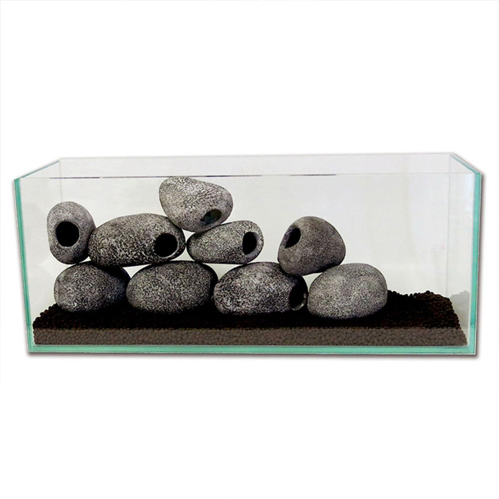Aquarium Ceramic Cichlid Stone Hiding Cave by HitMyNeed