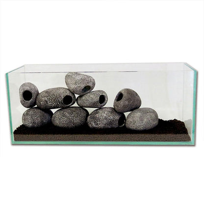 Aquarium Ceramic Cichlid Stone Hiding Cave by HitMyNeed