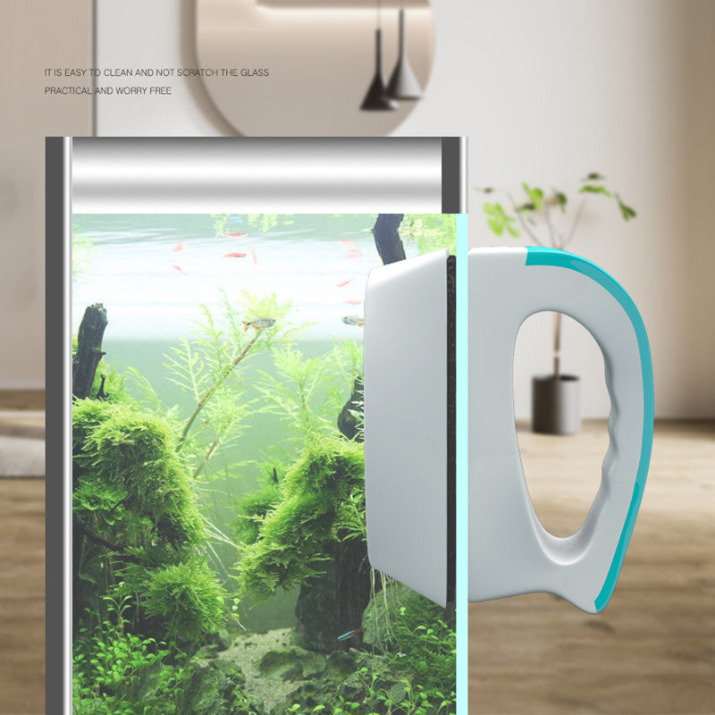 Aquarium Magnetic Glass Cleaner Wiper by HitMyNeed