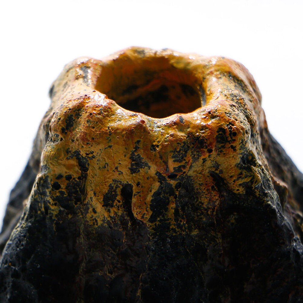 Aquarium Volcano Aerator Resin Decoration by HitMyNeed