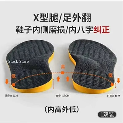 Arch Support Orthopedic Insoles for Flat Feet bkn eu32-34-22-5cm by HitMyNeed