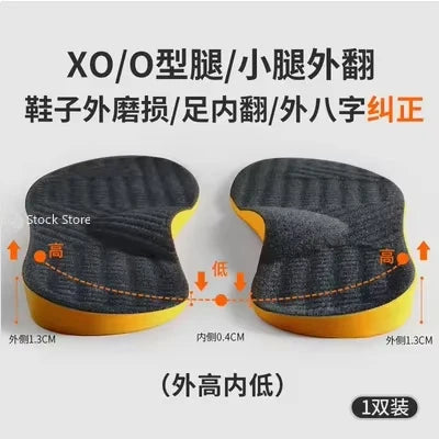 Arch Support Orthopedic Insoles for Flat Feet black eu39-40-25-5cm by HitMyNeed