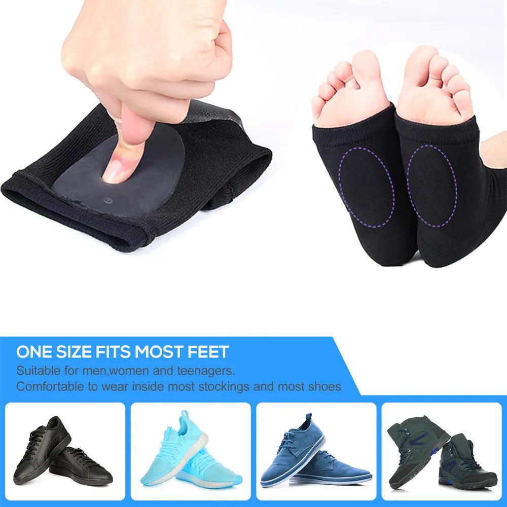 Arch Support Sleeves with Cushioned Gel Pads by HitMyNeed