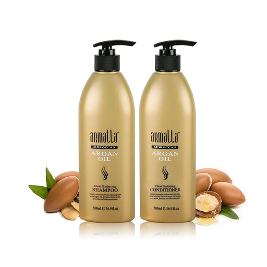 Argan Oil Shampoo & Conditioner Set 500ml by HitMyNeed