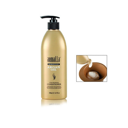 Argan Oil Shampoo & Conditioner Set 500ml by HitMyNeed