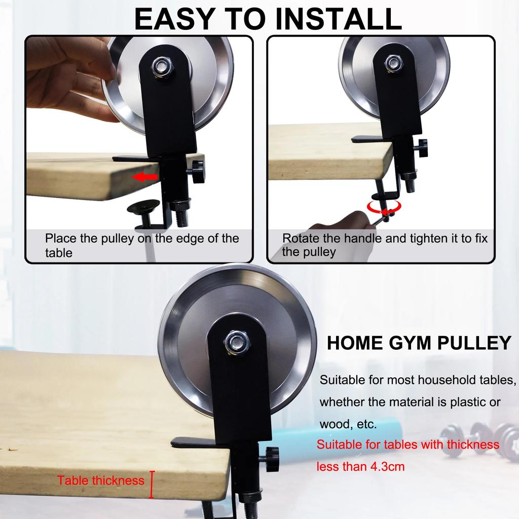 Arm Wrestling Pulley Cable & Forearm Training System by HitMyNeed