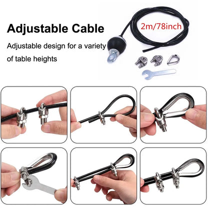 Arm Wrestling Pulley Cable & Forearm Training System by HitMyNeed