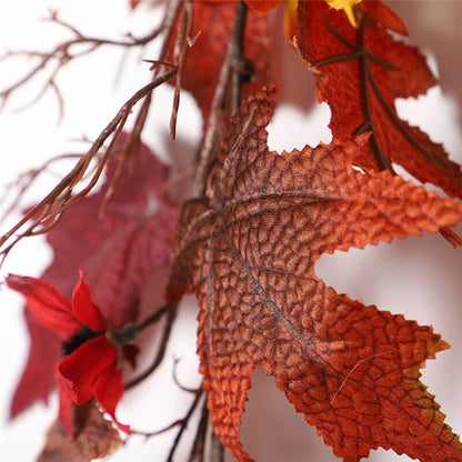 Artificial Autumn Leaves Garland 2.4m by HitMyNeed