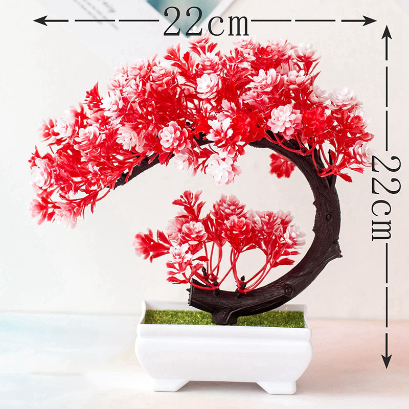 Artificial Bonsai Tree in Pot for Home & Office Décor b by HitMyNeed