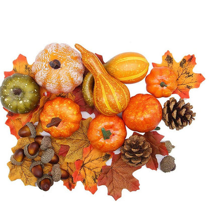 Artificial Fall Harvest Decor Set (50pcs) by HitMyNeed