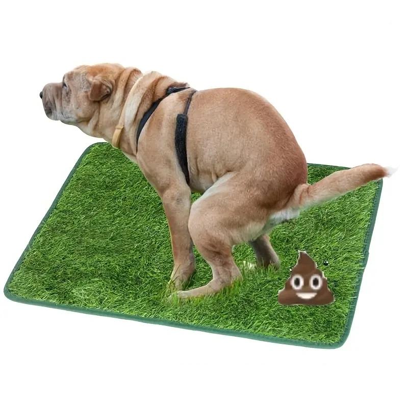 Artificial Grass Dog Potty Pad for Indoor & Outdoor Use 46x36cm by HitMyNeed