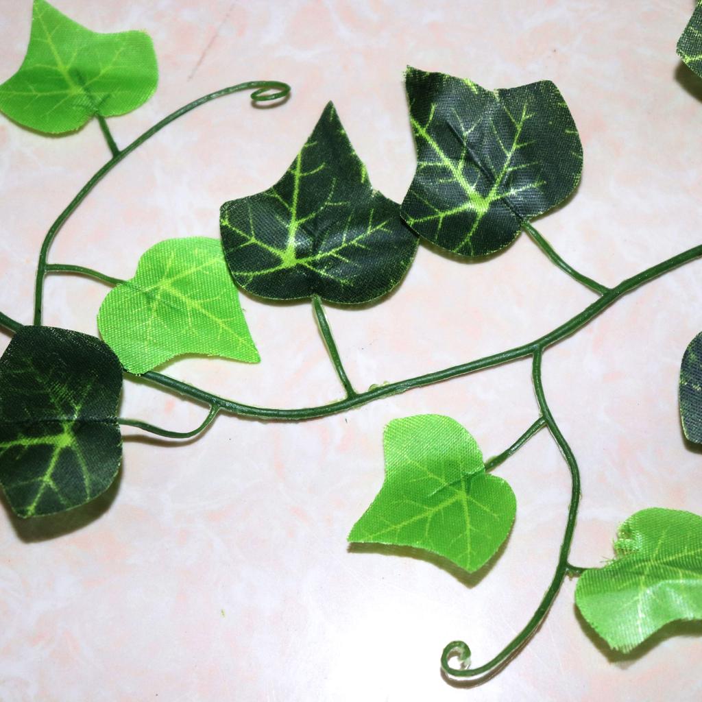 Artificial Green Vine Leaf Garland 2.5m by HitMyNeed