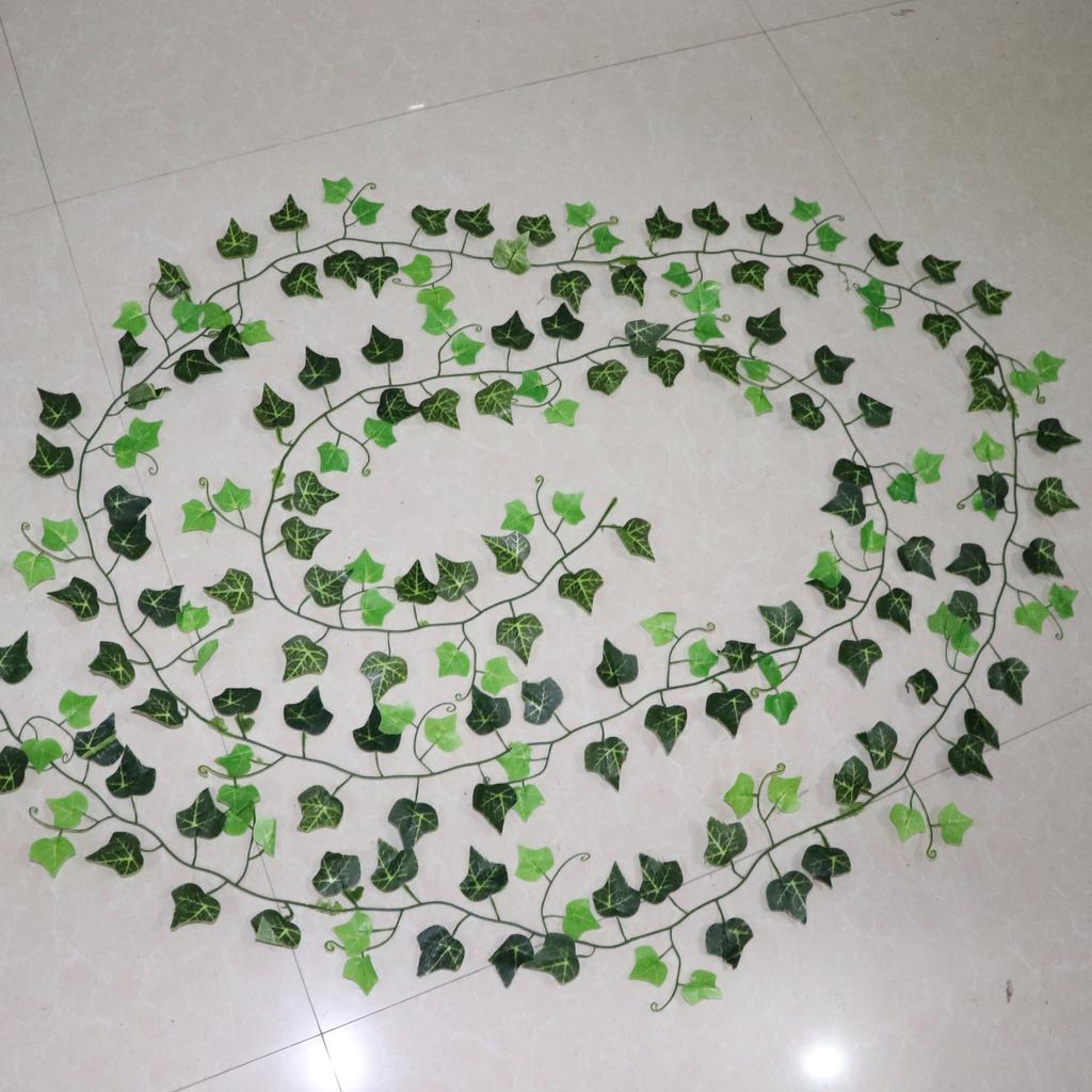 Artificial Green Vine Leaf Garland 2.5m by HitMyNeed