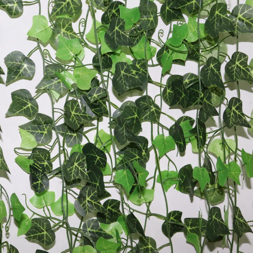 Artificial Green Vine Leaf Garland 2.5m by HitMyNeed
