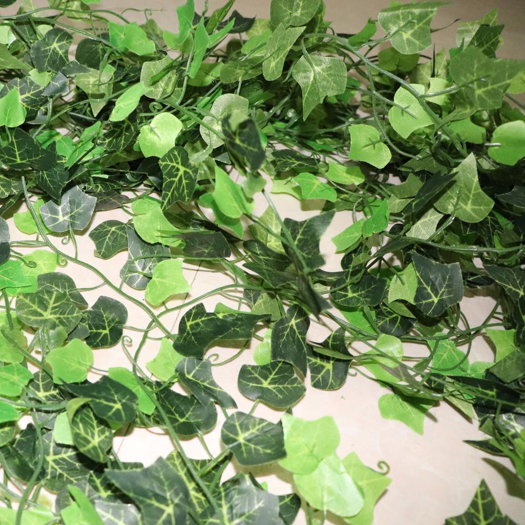 Artificial Green Vine Leaf Garland 2.5m by HitMyNeed
