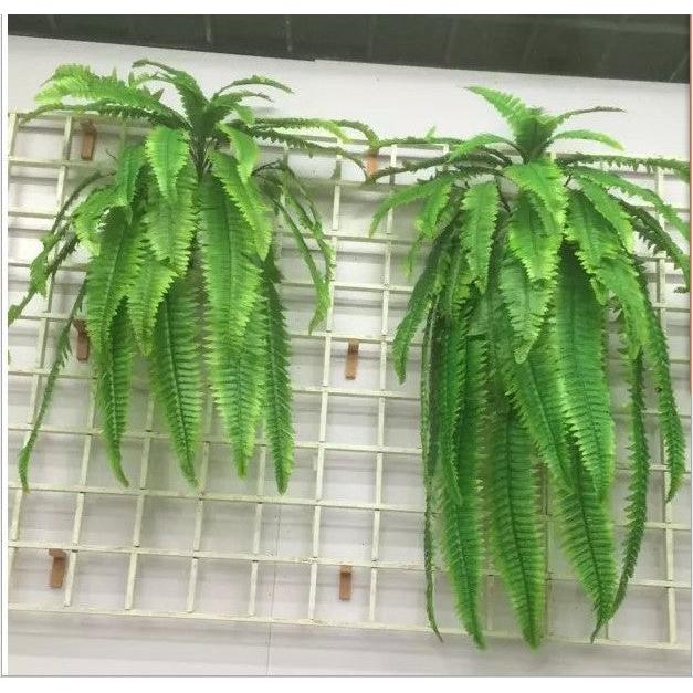 Artificial Hanging Fern & Green Wall Plant 80-120cm 120cm by HitMyNeed