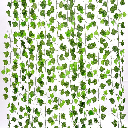 Artificial Ivy Vine Garland, 2.5m, 100 Leaves by HitMyNeed
