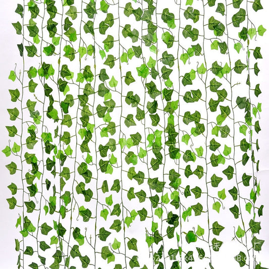 Artificial Ivy Vine Garland, 2.5m, 100 Leaves by HitMyNeed