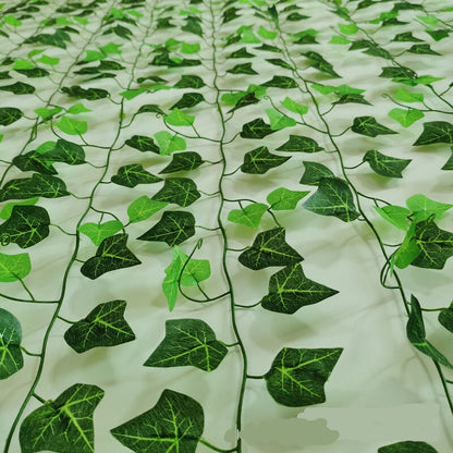 Artificial Ivy Vine Garland, 2.5m, 100 Leaves by HitMyNeed