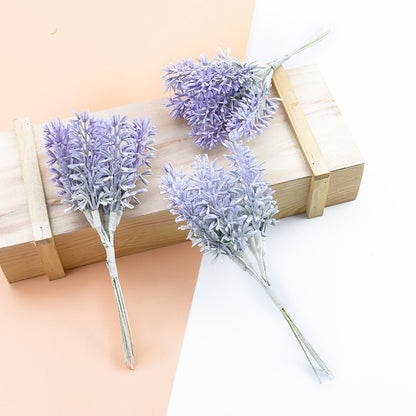 Artificial Lavender Decorative Flowers, Set of 6 by HitMyNeed