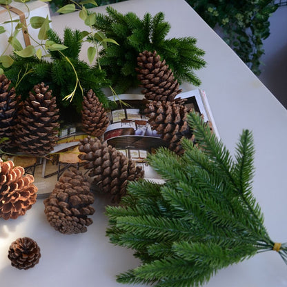 Artificial Pine Branches Decor Set (5pcs, 24cm) by HitMyNeed