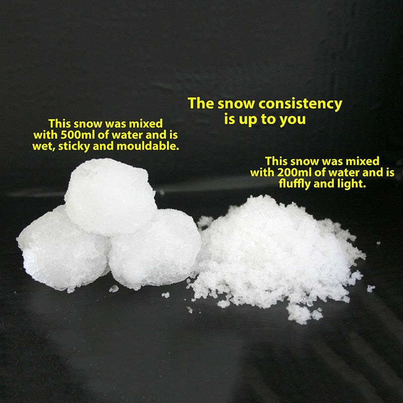 Artificial Snow Powder DIY Party Decoration by HitMyNeed