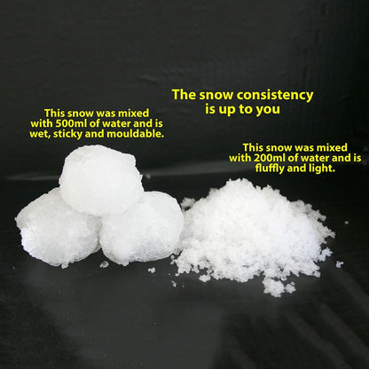 Artificial Snow Powder DIY Party Decoration by HitMyNeed