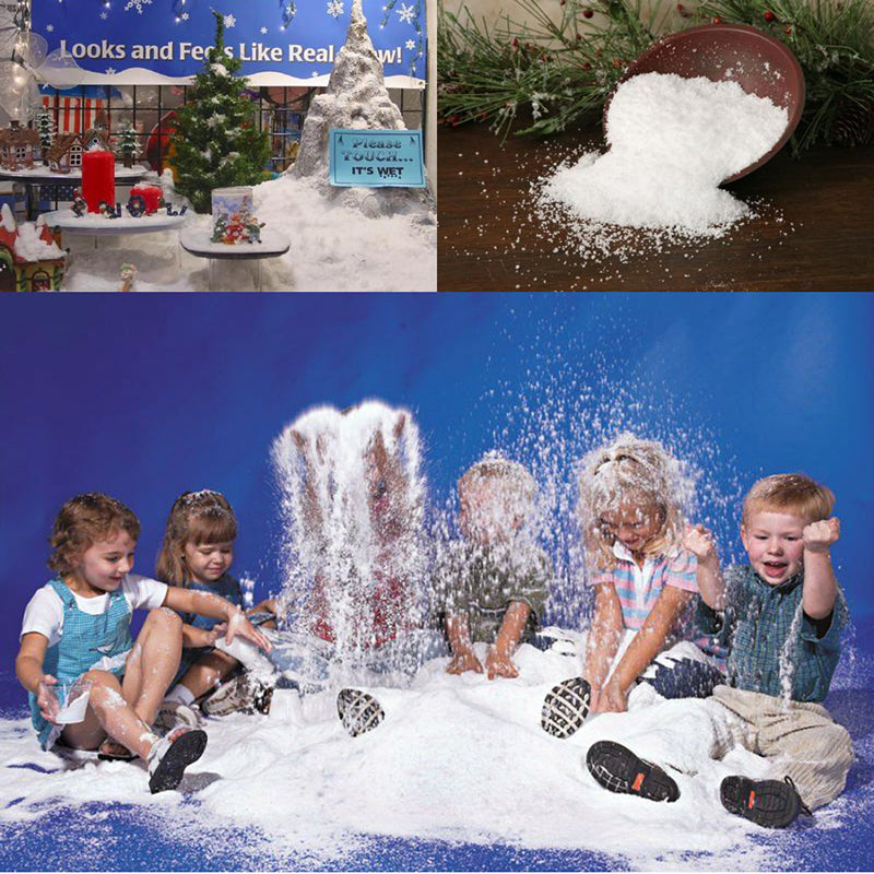 Artificial Snow Powder DIY Party Decoration by HitMyNeed