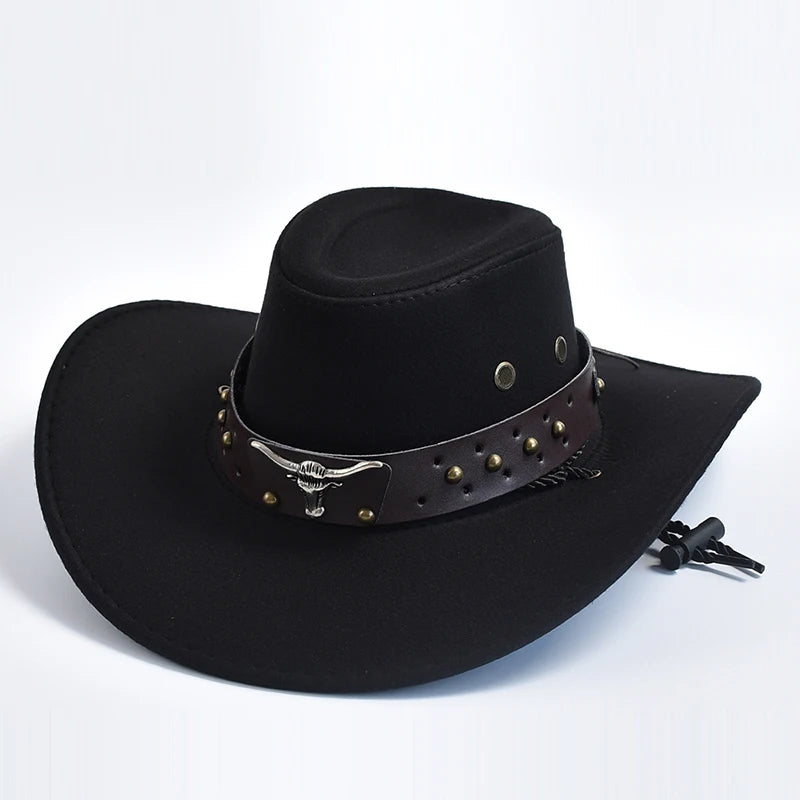 Artificial Suede Vintage Western Cowboy Hat by HitMyNeed