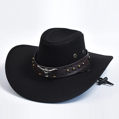 Artificial Suede Vintage Western Cowboy Hat by HitMyNeed
