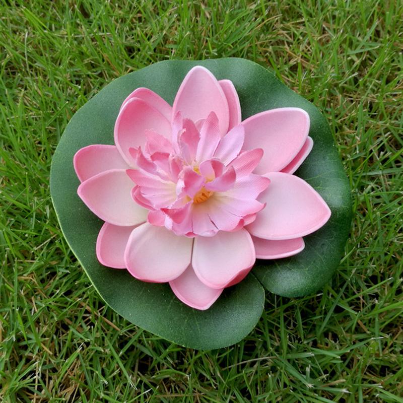 Artificial Water Lilies for Ponds and Fountains, 5pcs by HitMyNeed