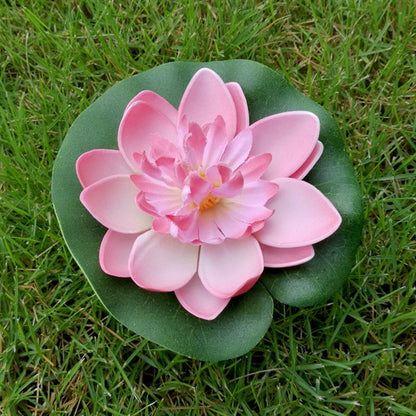 Artificial Water Lilies for Ponds and Fountains, 5pcs by HitMyNeed