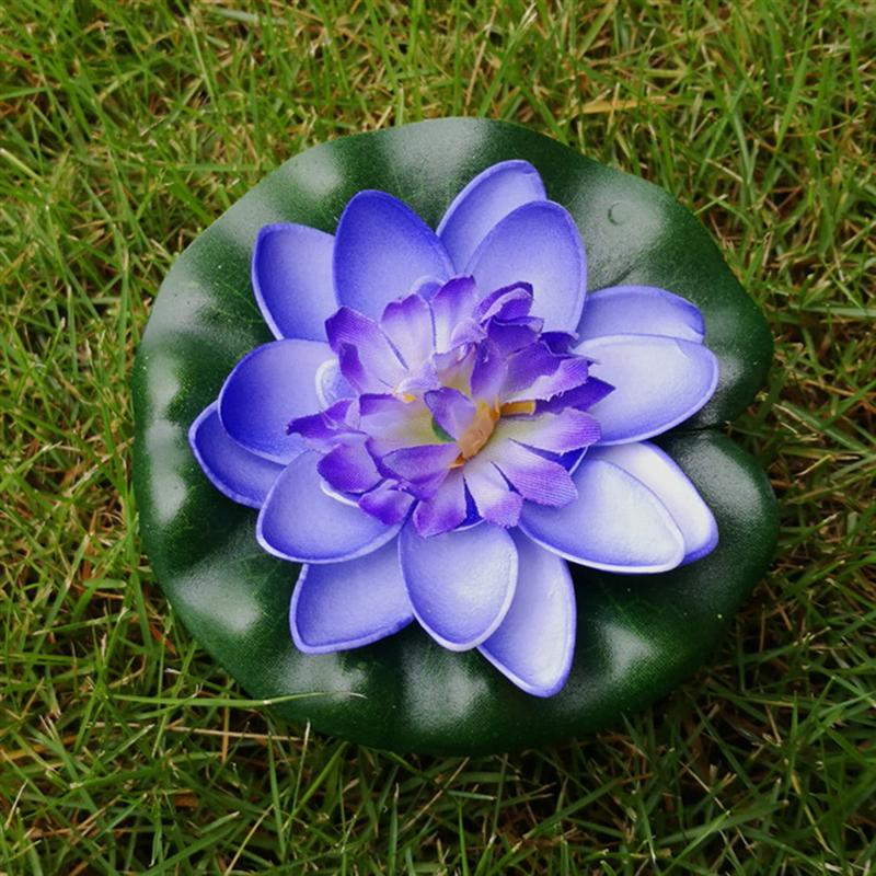 Artificial Water Lilies for Ponds and Fountains, 5pcs by HitMyNeed