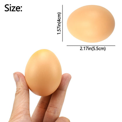 Arts & Crafts Fake Chicken Eggs, 10 Pack by HitMyNeed