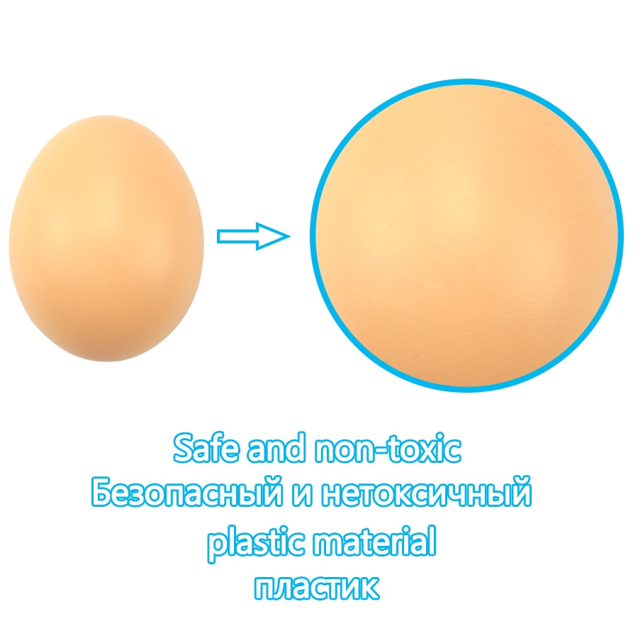 Arts & Crafts Fake Chicken Eggs, 10 Pack by HitMyNeed