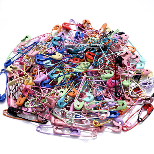 Assorted Colored Safety Pins Set (30 Pieces) by HitMyNeed