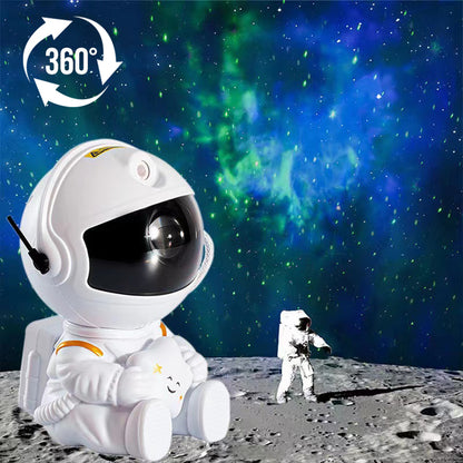 Astronaut Galaxy Star Projector Night Light by HitMyNeed