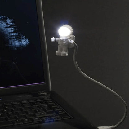 Astronaut USB LED Lamp with Flexible Gooseneck by HitMyNeed