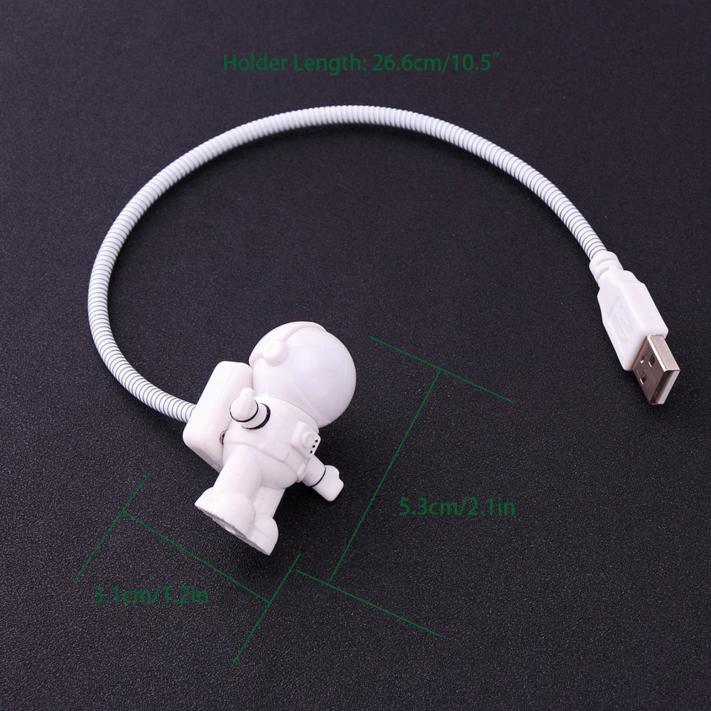 Astronaut USB LED Night Light Reading Lamp by HitMyNeed